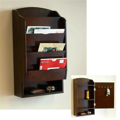 wall mounted mail organizer.